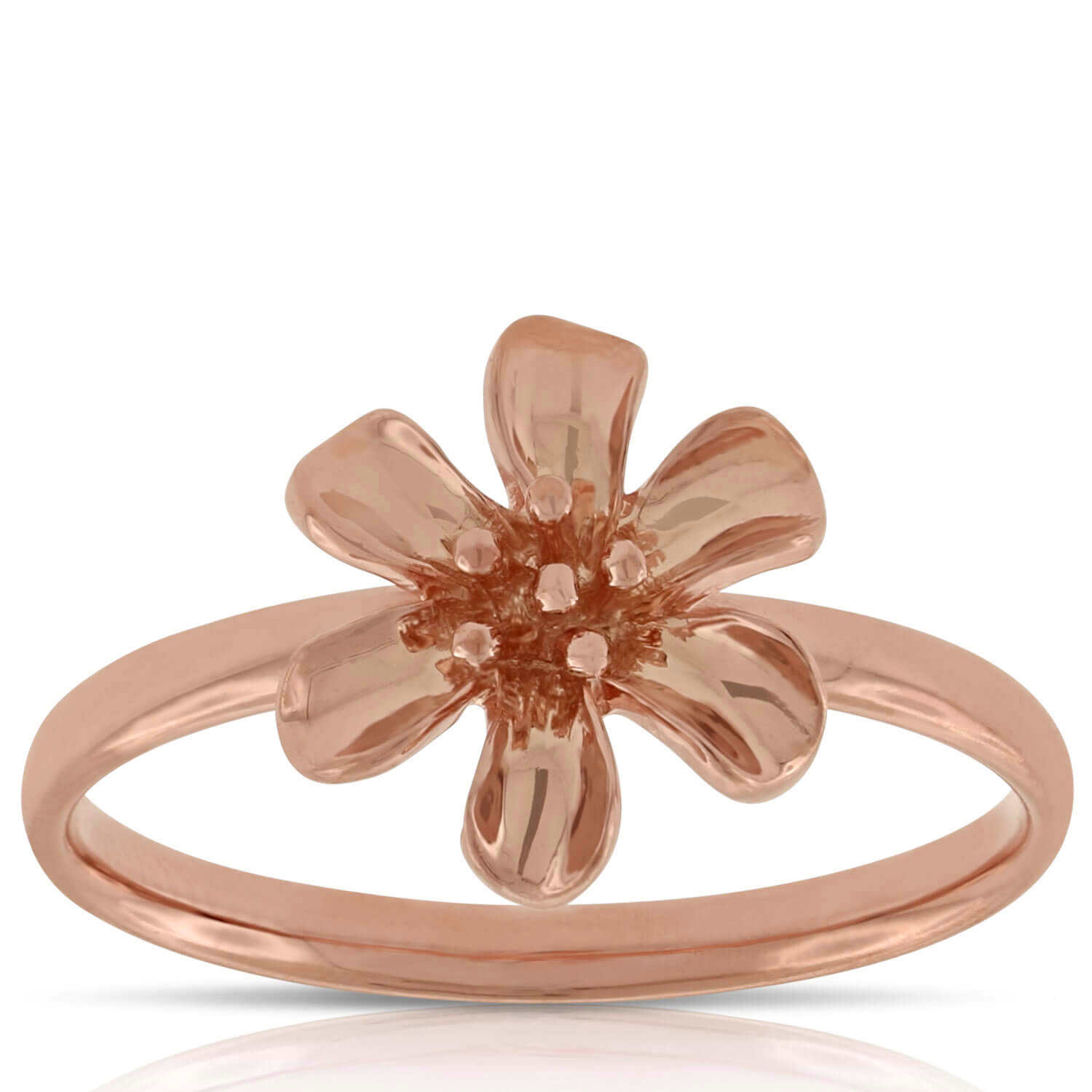 Rose Gold Flower Ring 14K Ben Bridge Jeweler