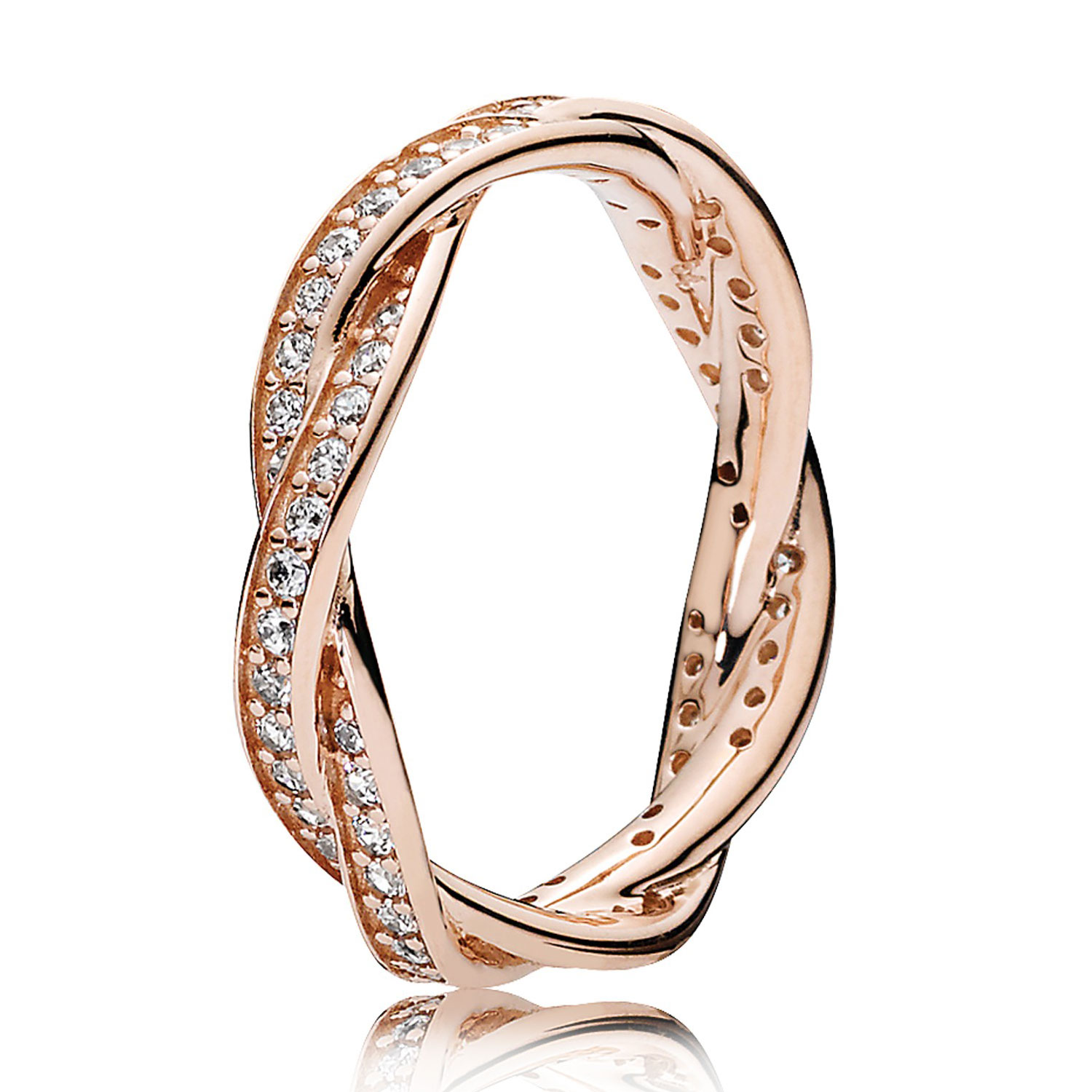 PANDORA Rose™ Twist of Fate Ring - null | Ben Bridge Jeweler