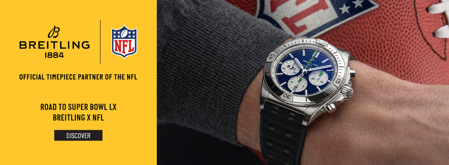 Breitling NFL Partnership