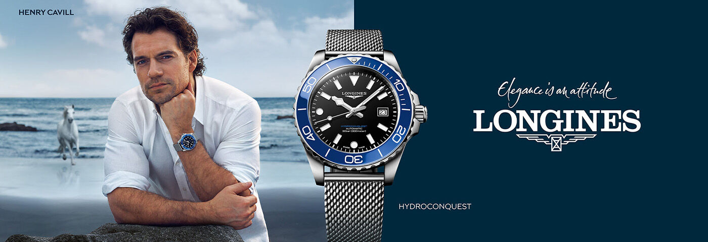Henry Cavilll for Longines - Hydroconquest