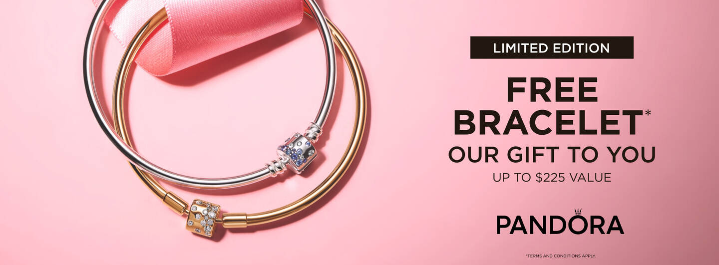 Pandora Free Bracelet Promotion