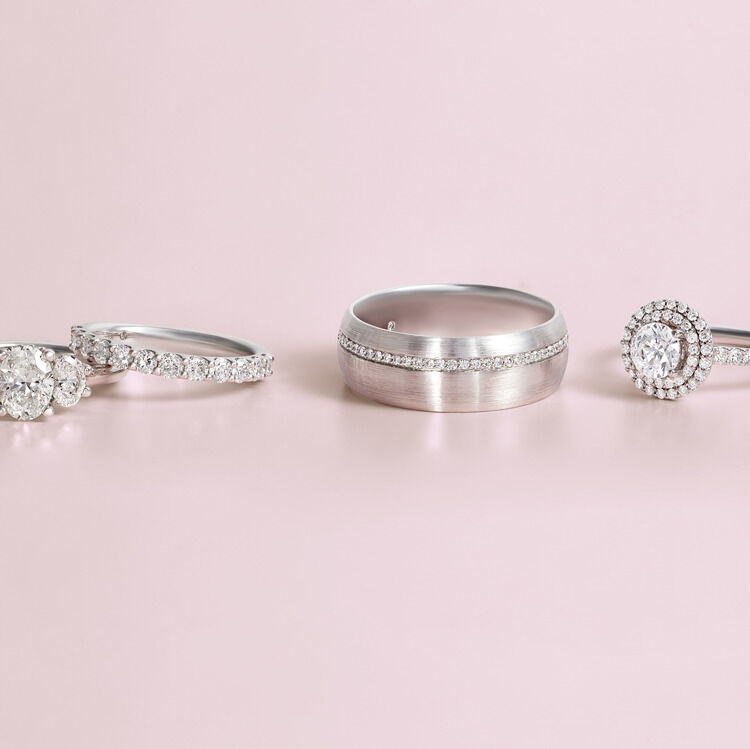 White Gold Engagement Rings at Ben Bridge Jeweler