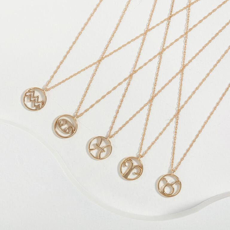Gold Zodiac Jewelry