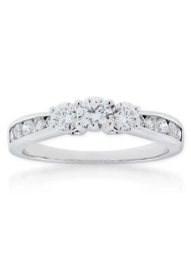 Ikuma Diamond Engagement Ring