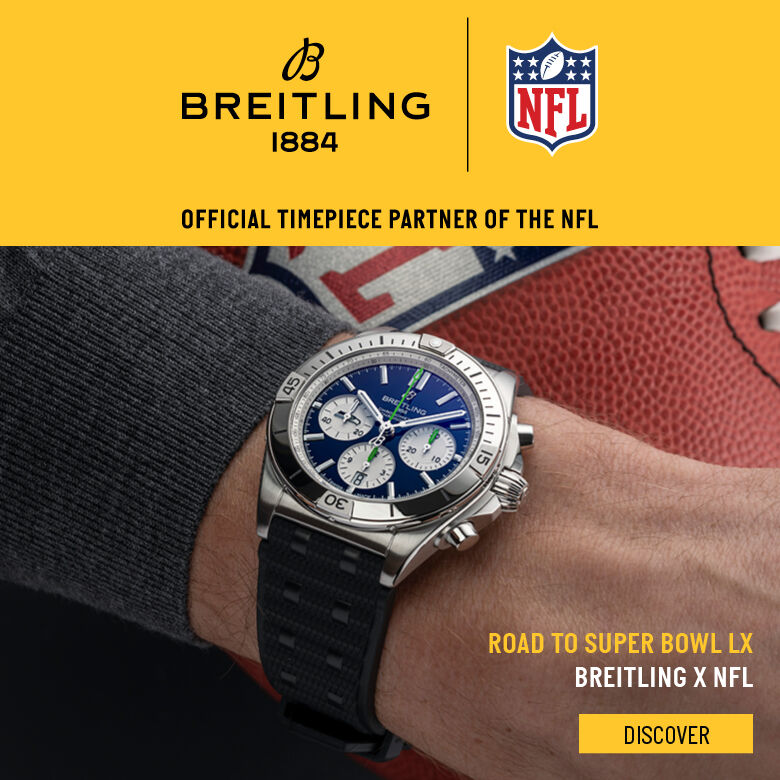 Breitling NFL Partnership