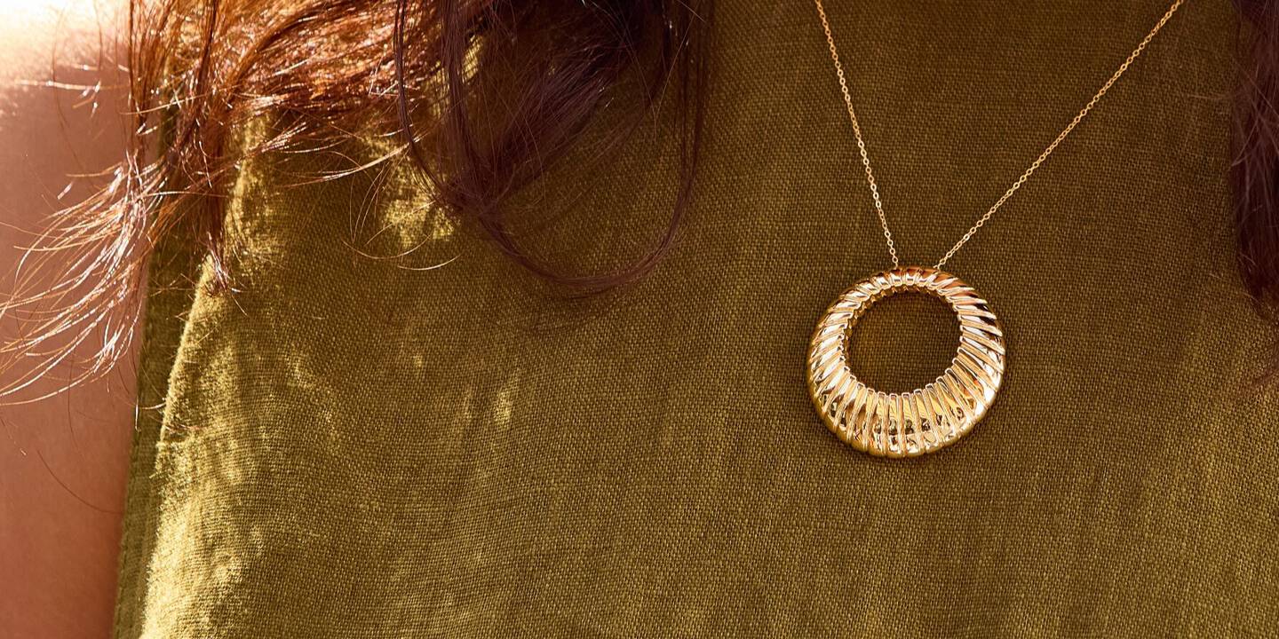 Toscano gold necklace