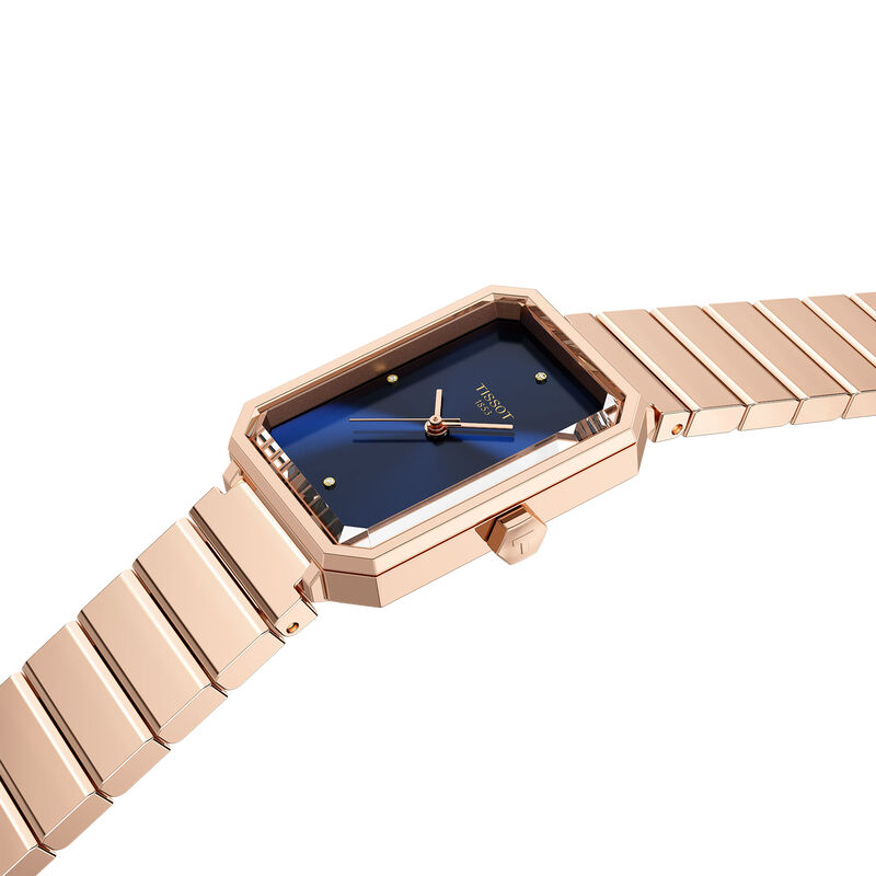 TISSOT SRV Blue Dial Watch, 30mm x 21.8mm image number 3