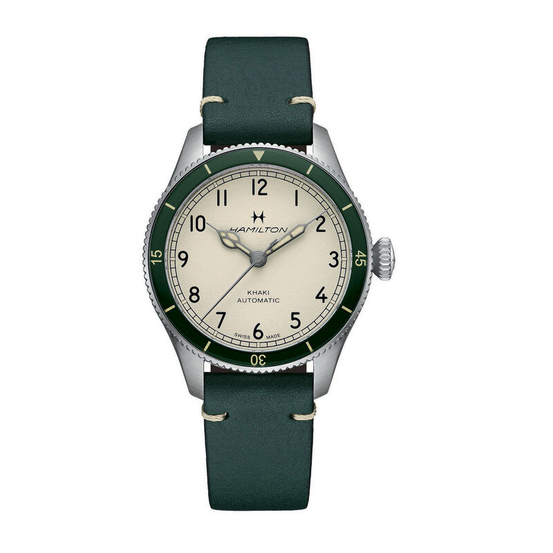 Hamilton Khaki Aviation Pilot Pioneer White Dial Watch, 38mm image number 0