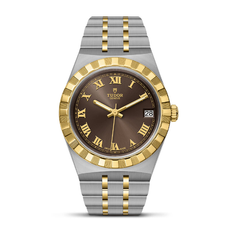 TUDOR Royal Brown Dial Watch, 34mm image number 0