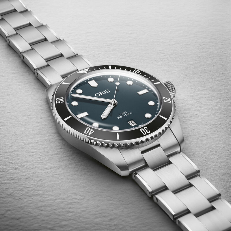 Oris Divers Date Blue Dial, 39 mm image number 2