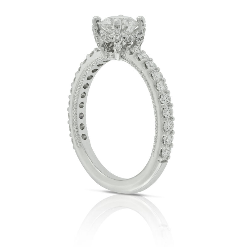 Classic Diamond Engagement Ring 14K image number 3