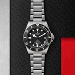 TUDOR Pelagos Watch, Steel Case Black Dial Steel Bracelet, 42mm