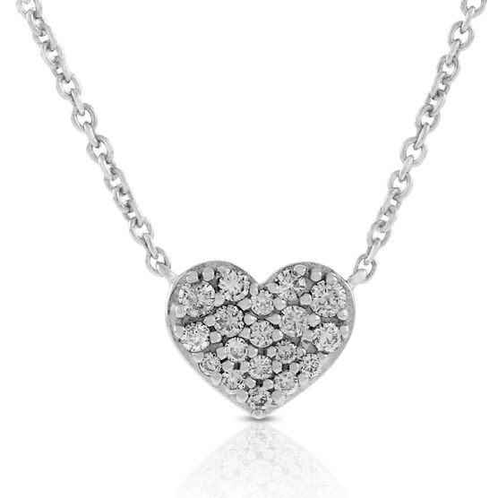 Diamond Heart Necklace 14K Ben Bridge Jeweler