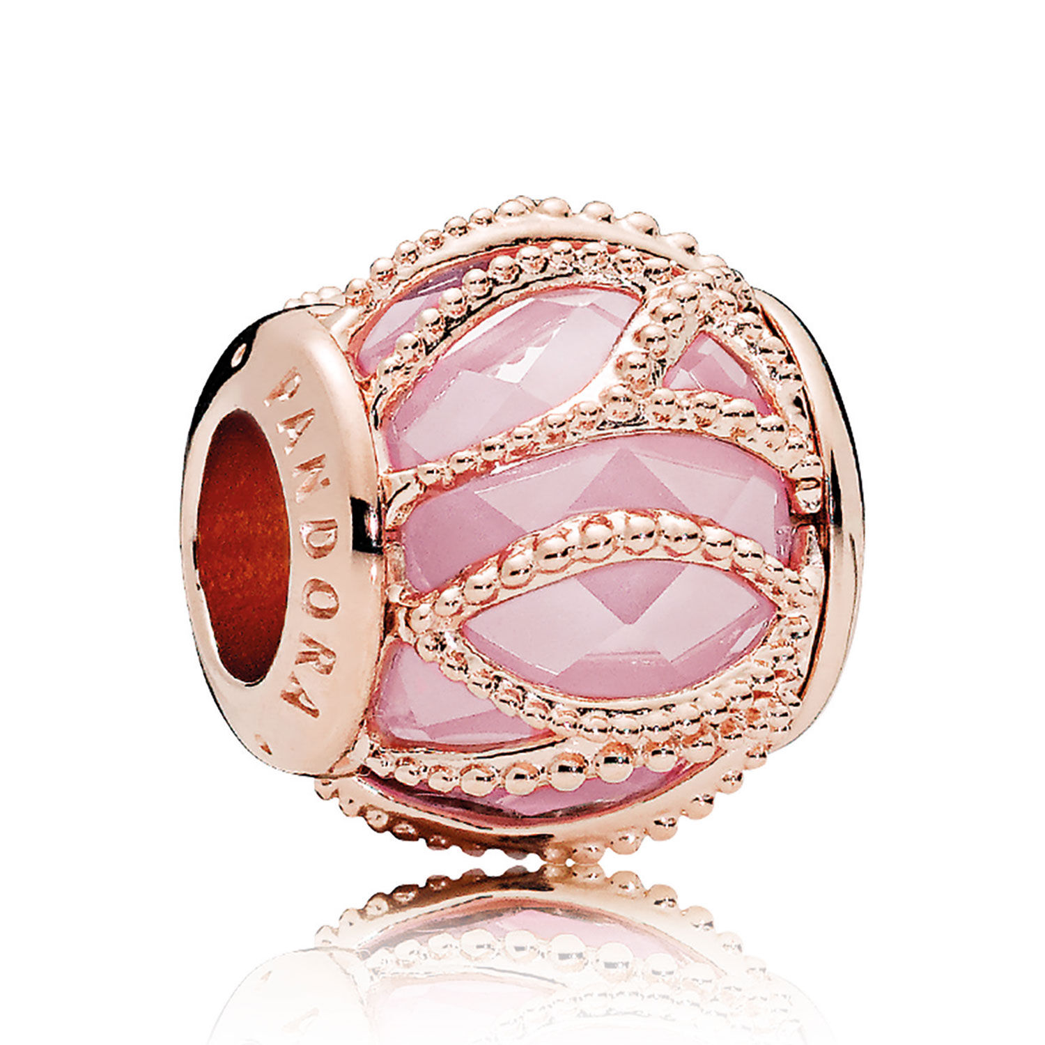 Pandora Pink Pavé CZ Clip Charm 