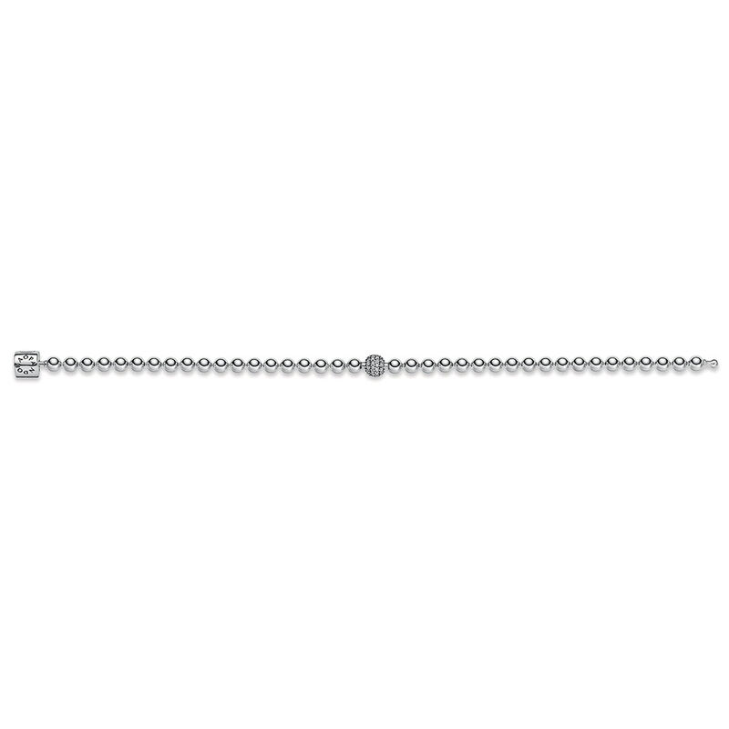 Pandora Beads & Pavé CZ Bracelet image number 2