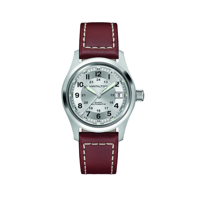 Hamilton Khaki Field Auto Silver Dial Watch, 38mm image number 0
