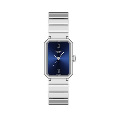TISSOT SRV Blue Dial Watch, 30mm x 21.8mm