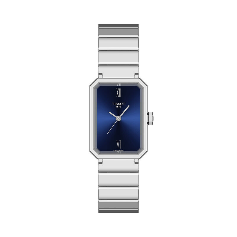 TISSOT SRV Blue Dial Watch, 30mm x 21.8mm image number 0