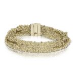 Toscano Woven 'Silk' Bracelet 14K