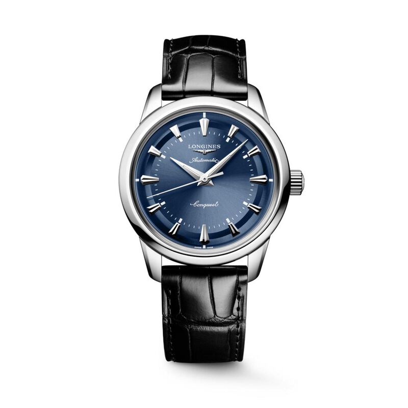 Longines Conquest Heritage Blue Dial Watch, 38mm image number 0