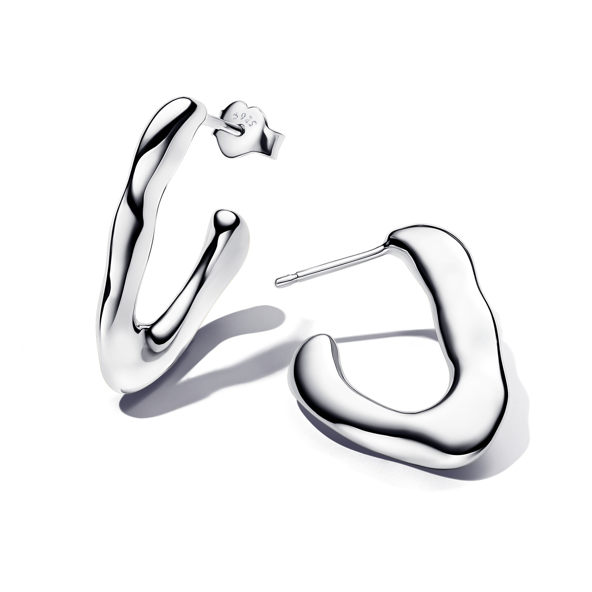 Pandora Essence Organically V-shaped Open Hoop Earrings 293290C00
