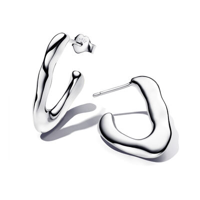 Pandora Essence Organically V-shaped Open Hoop Earrings