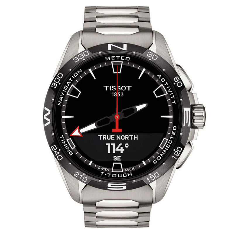 Tissot T-Touch Connect Solar Titanium Watch, 47.5mm image number 6