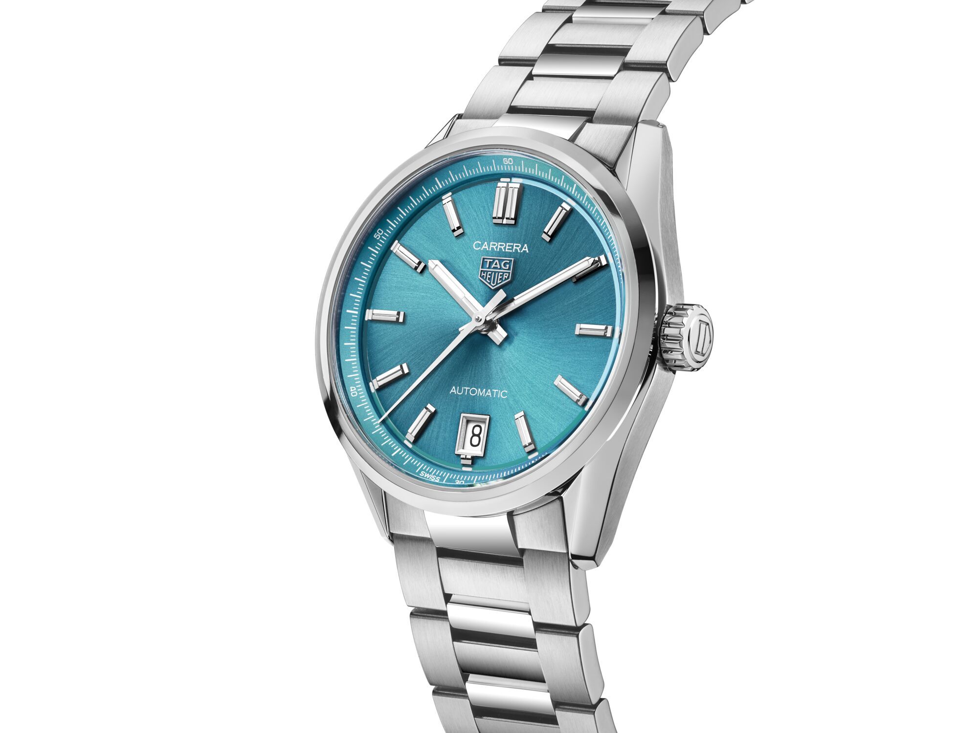 TAG Heuer 自動巻き時計 ブルー TAG Heuer Carrera Date Blue Dial, 36mm