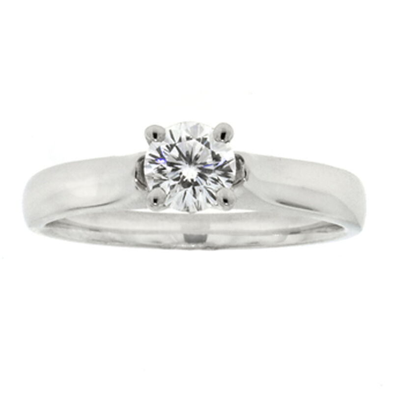 Ben Bridge Signature Diamond™ Ring in Platinum, 1/2 ct. image number 1