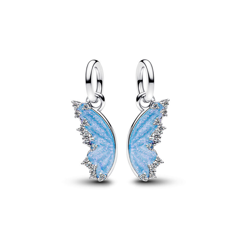 Pandora Splittable Butterfly Dangle Charm image number 0