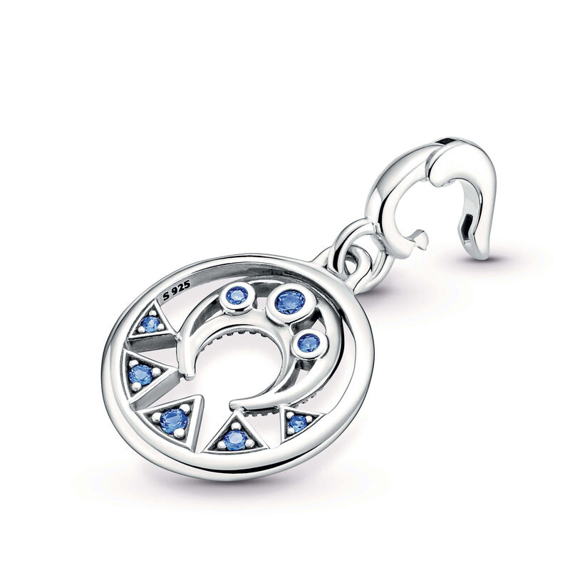 Pandora ME Moon Power Crystal Medallion Charm image number 3