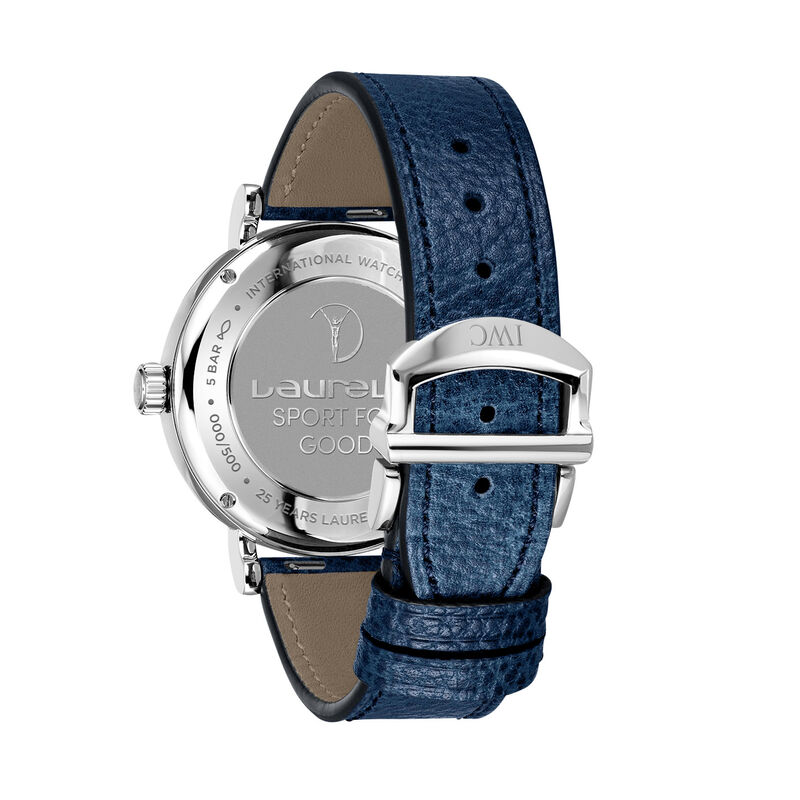 IWC Portofino Automatic Pointer Date Laureus Blue Dial Watch, 39mm image number 2
