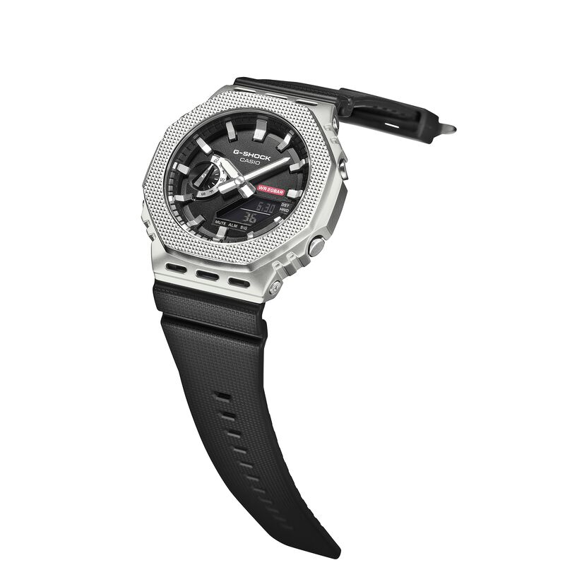 G-Shock G-Steel 2100 Series GM2100M-1A Black Dial Watch, 44.4mm image number 1