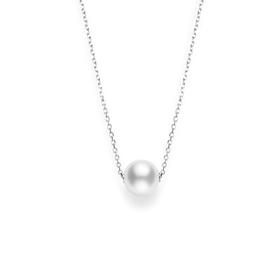 Mikimoto White South Sea Cultured Pearl Necklace 18K