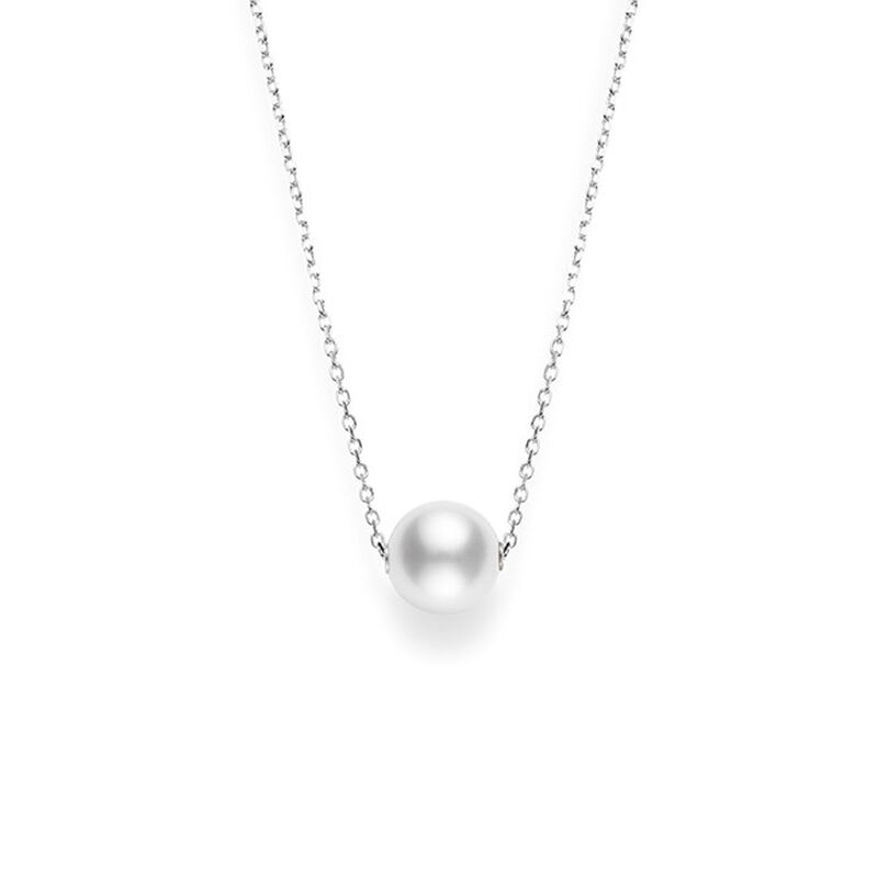 Mikimoto Cultured White South Sea Pearl Necklace 18K image number 0
