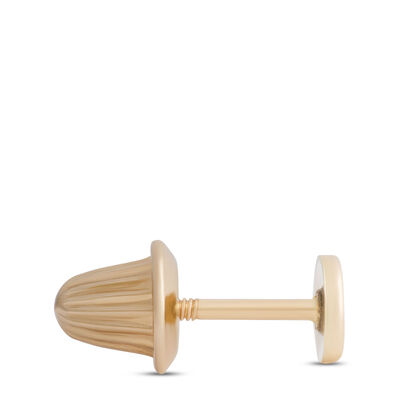 Baby Screwback Stud Earrings, 14K Yellow Gold