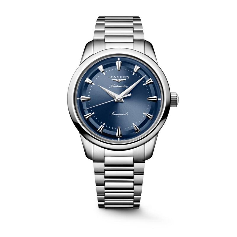 Longines Conquest Heritage Blue Dial Watch, 40mm image number 0