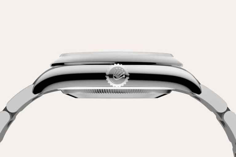 rolex oyster perpetual in oystersteel, m126000-0016 - oystersteel - ben bridge
