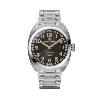 Bremont Terra Nova Date Black Dial Watch, 40.5mm