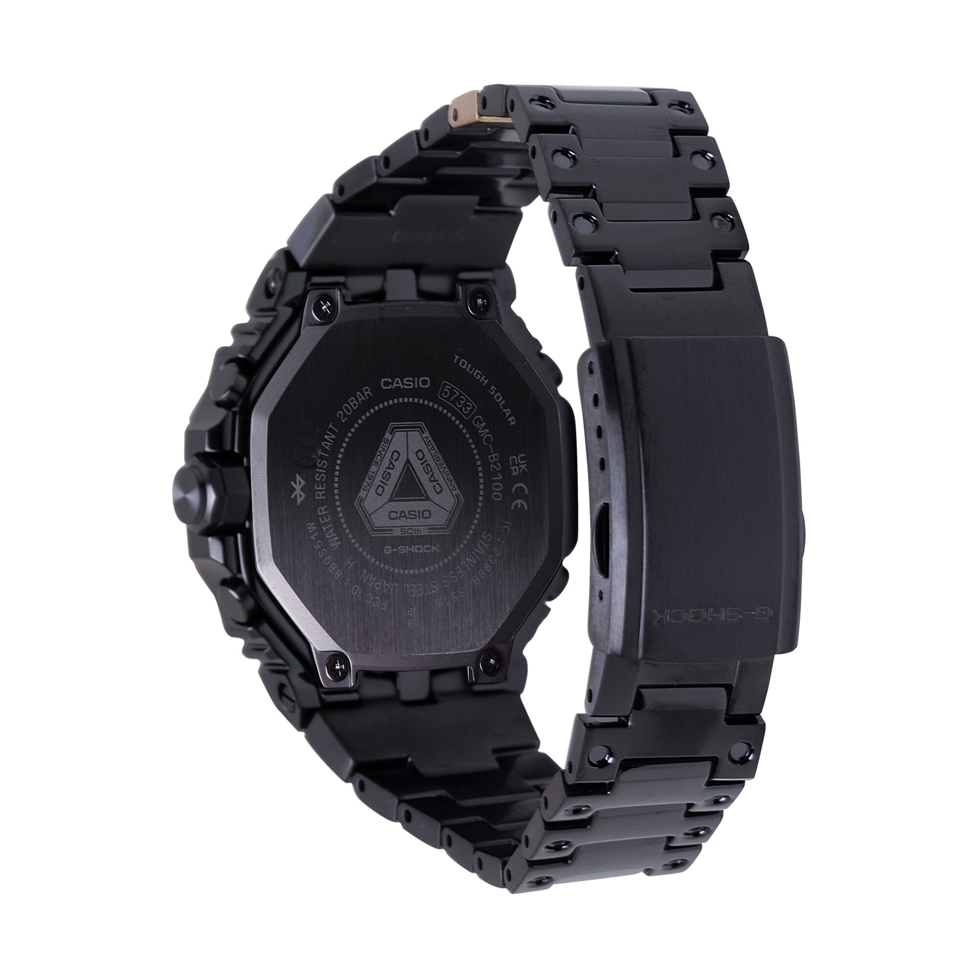 G-Shock Full-Metal 50th Anniversary Chronograph Black Dial Watch