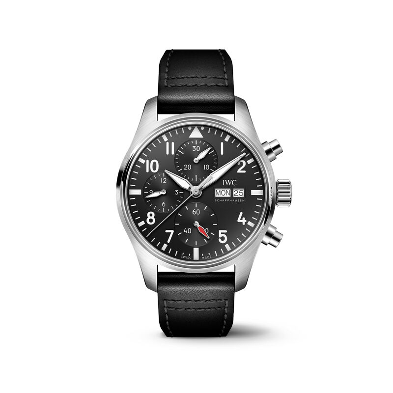 IWC Pilot&rsquo;s Watch Chronograph Black Dial Watch, 41mm image number 0