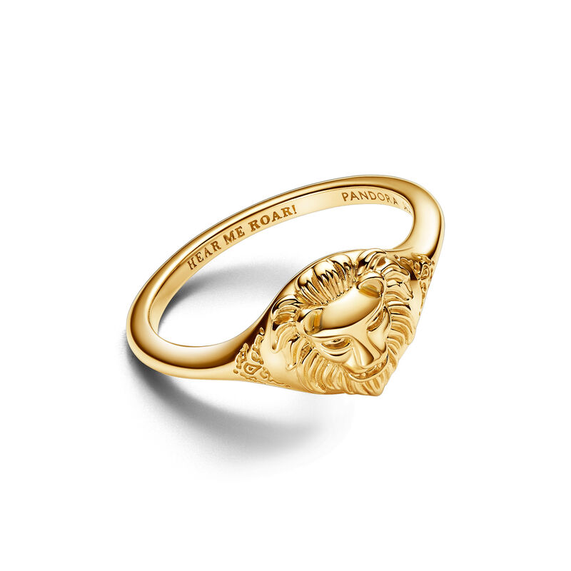 Pandora Game of Thrones Lannister Lion Ring image number 1