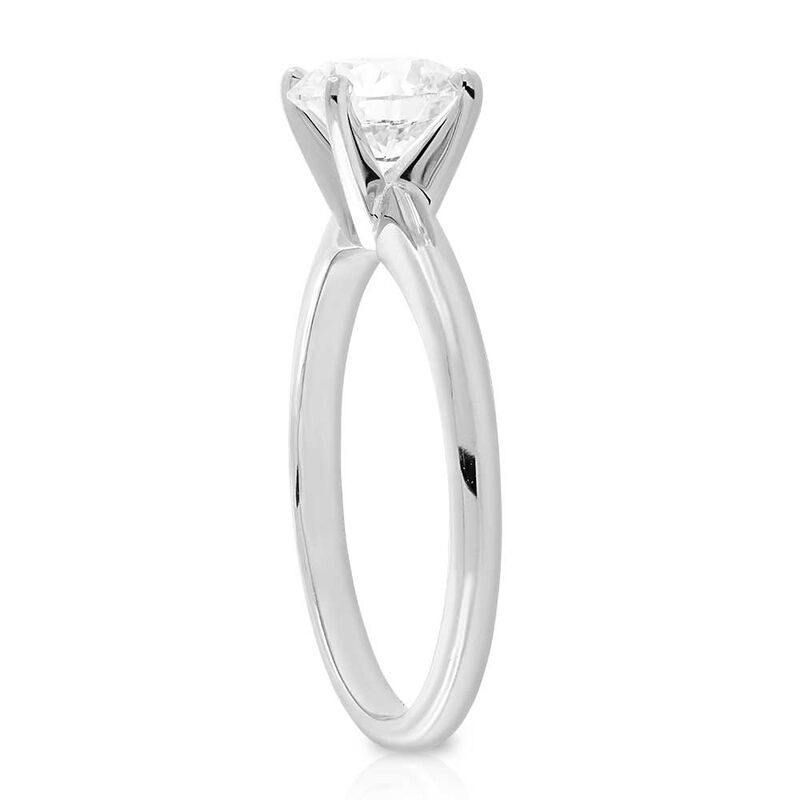 Ikuma Canadian Diamond Solitaire Ring 14K, 1 ct. image number 2