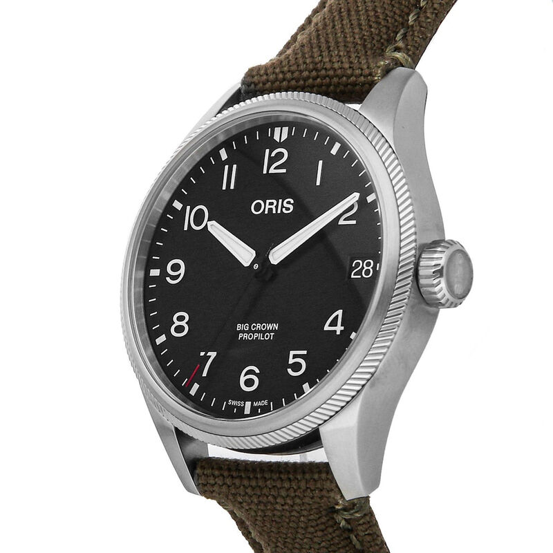 Oris Big Crown ProPilot Big Date Black Dial Watch, - 41.00 mm image number 3