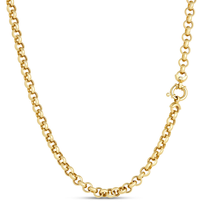 Toscano 20-Inch Rolo Chain, 14K Yellow Gold image number 1