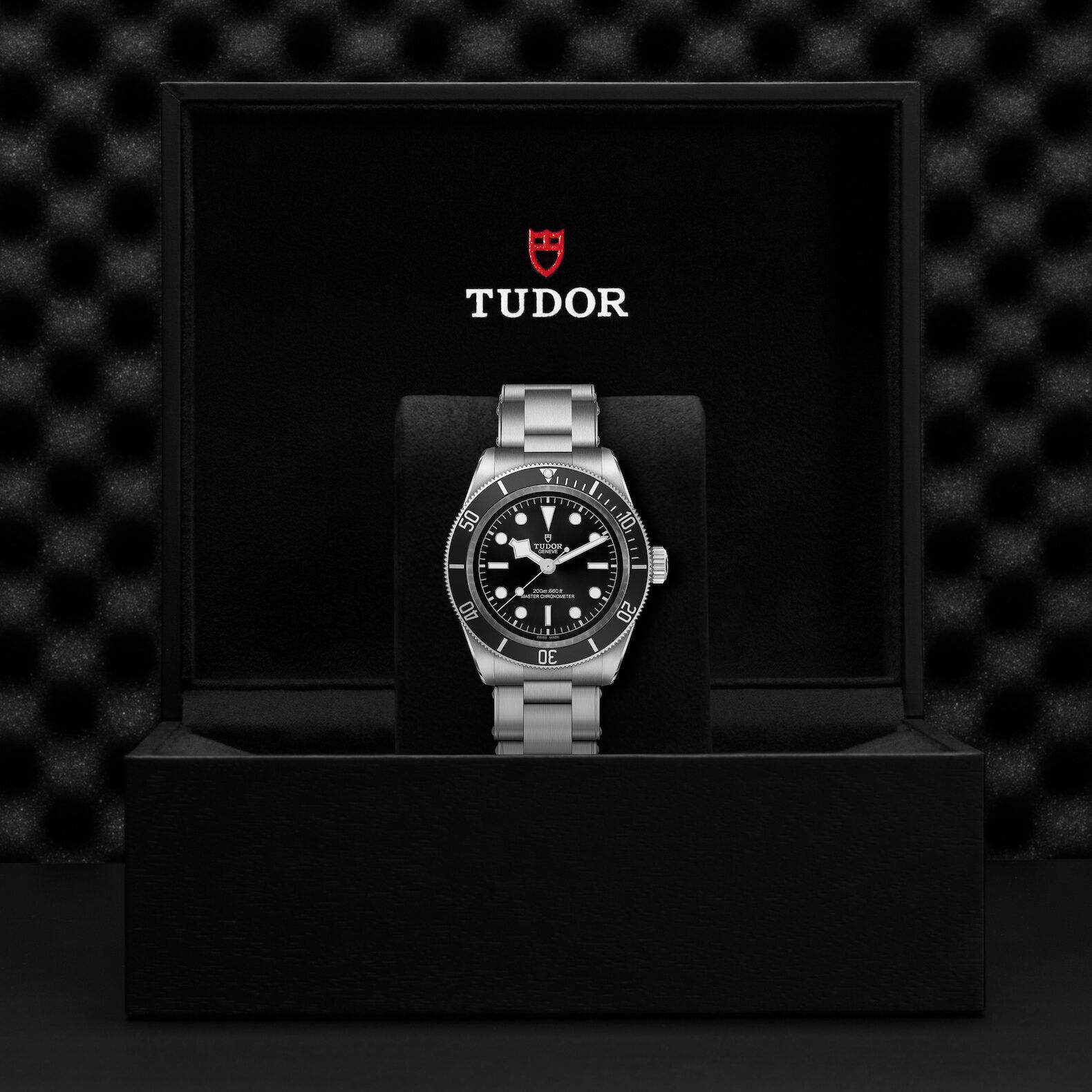 TUDOR Black Bay Black Dial Watch, 41mm