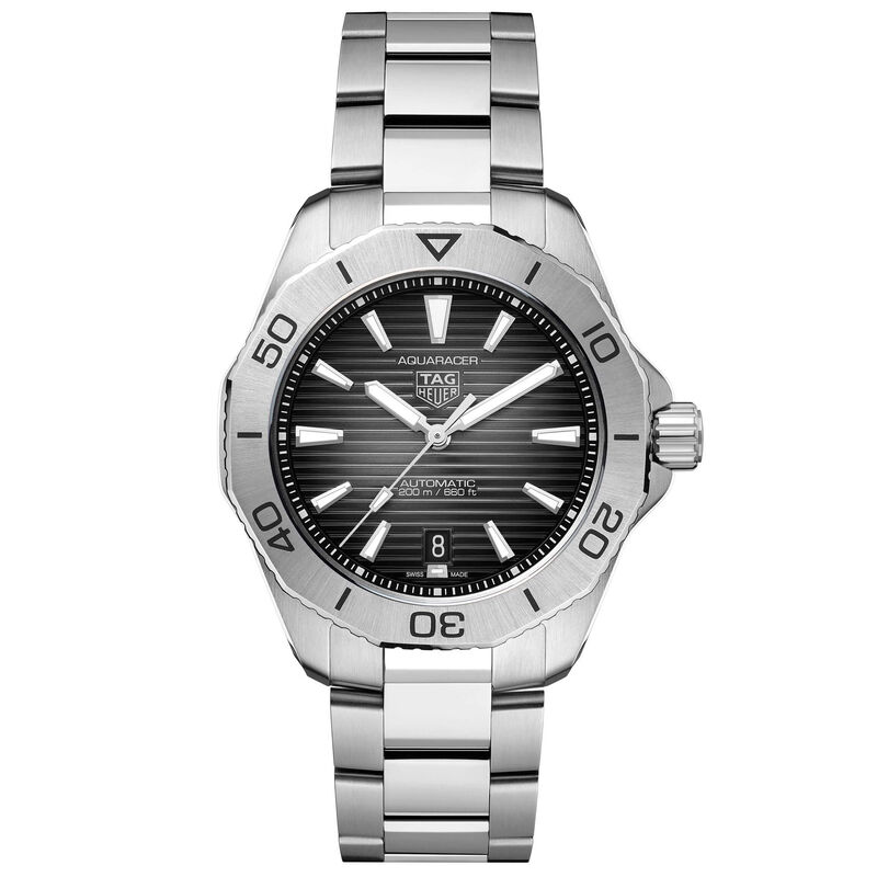 TAG Heuer Aquaracer Professional 200 Black Automatic Watch, 40mm image number 1