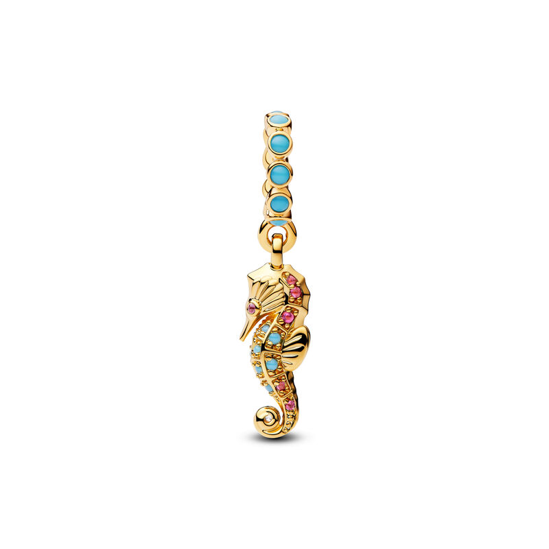 Pandora Seahorse Dangle Charm image number 1