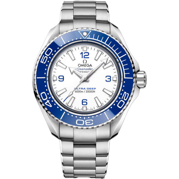 OMEGA Speedmaster Planet Ocean White Dial Watch, 45.5mm
