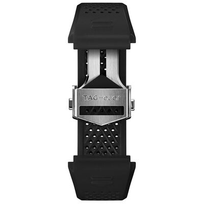 TAG Heuer Connected Calibre E4 45mm Black Rubber Watch Strap
